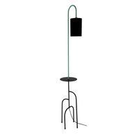 Stehleuchte 51-00064 Ravello - Schwarz, KONVENTIONELL, Metall (25/34/175cm)