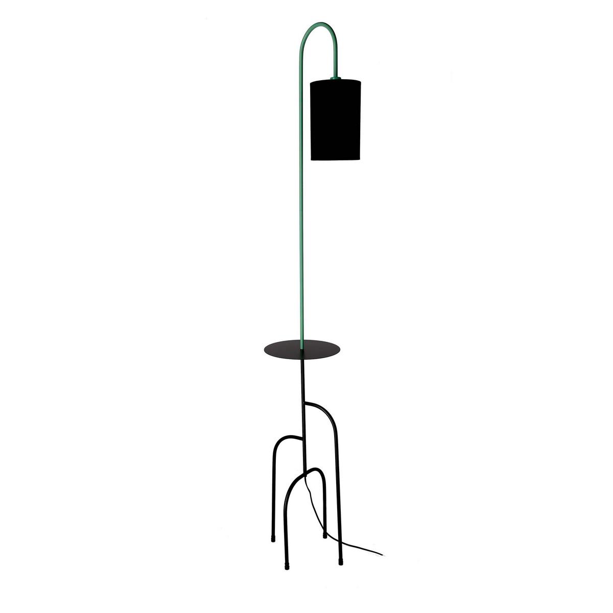 Stehleuchte 51-00064 Ravello - Schwarz, KONVENTIONELL, Metall (25/34/175cm)