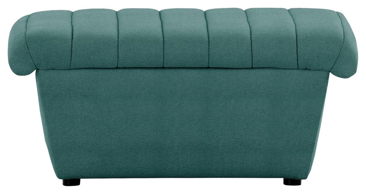 Hocker Looks Viii - Schwarz/Grün, Design, Textil (90/43/105cm) - LOOKS by W.Joop