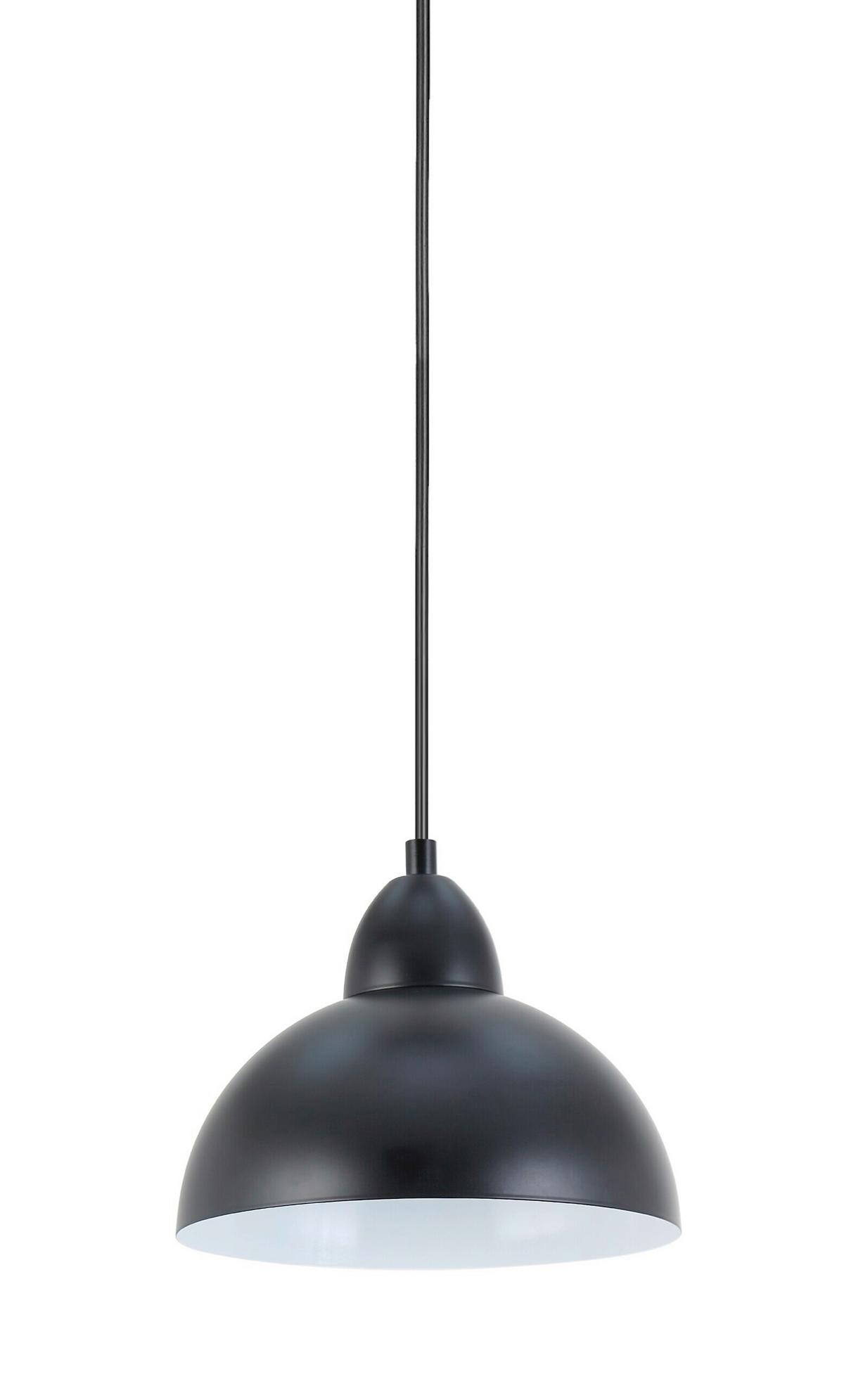 ZÁVĚSNÉ SVÍTIDLO MICHAEL - bílá/černá, Moderní, kov/plast (20/100cm) - Mömax