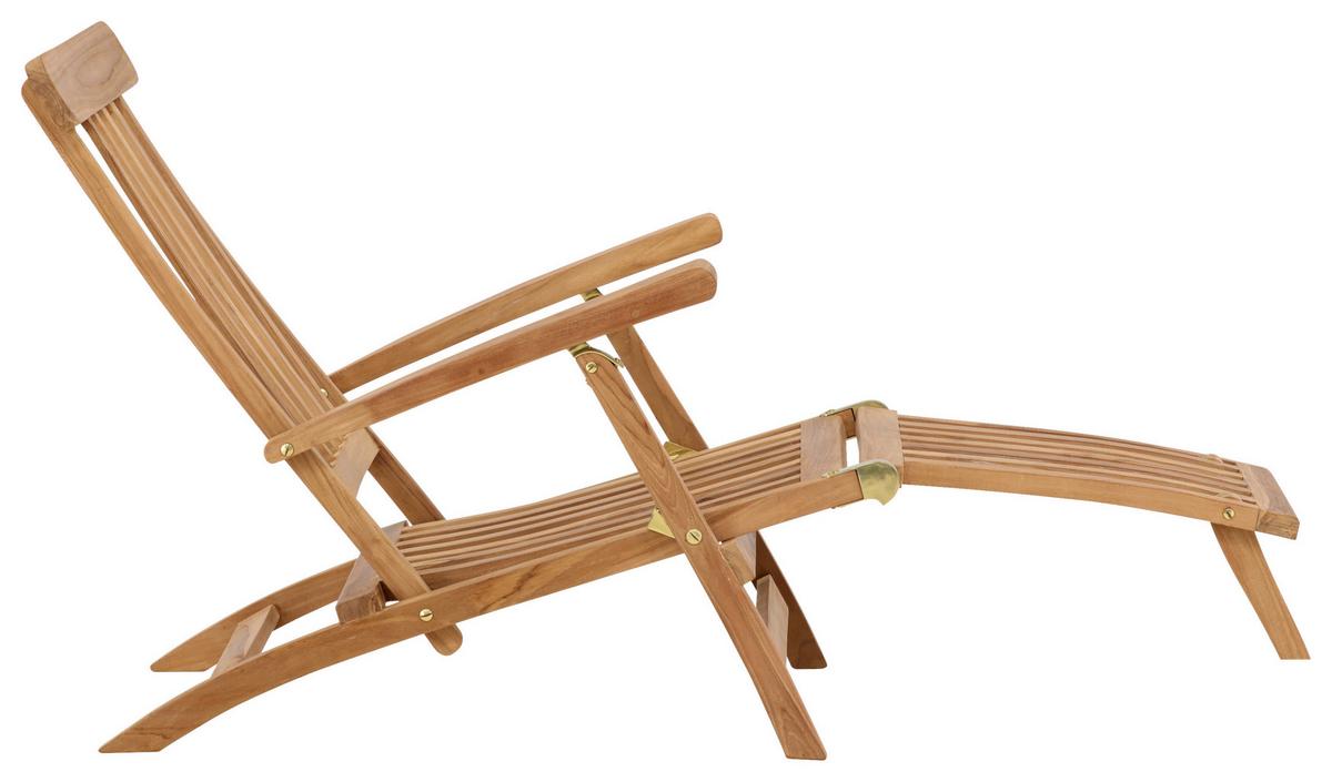 Sonnenliege Kenya Teakholz - KONVENTIONELL (60/95/150cm) - Gardenson