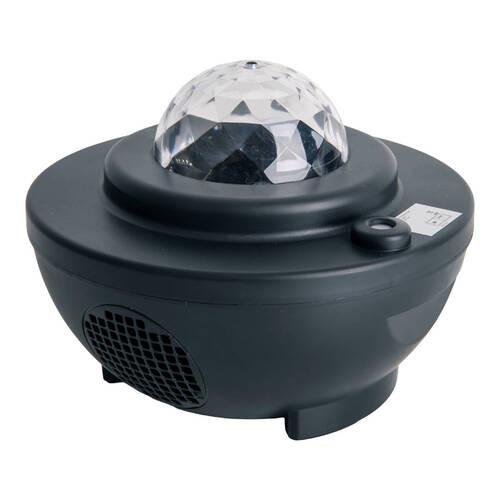 LED-Tischlampe dimmbar Schwarz Bluetooth-Lautsprecher