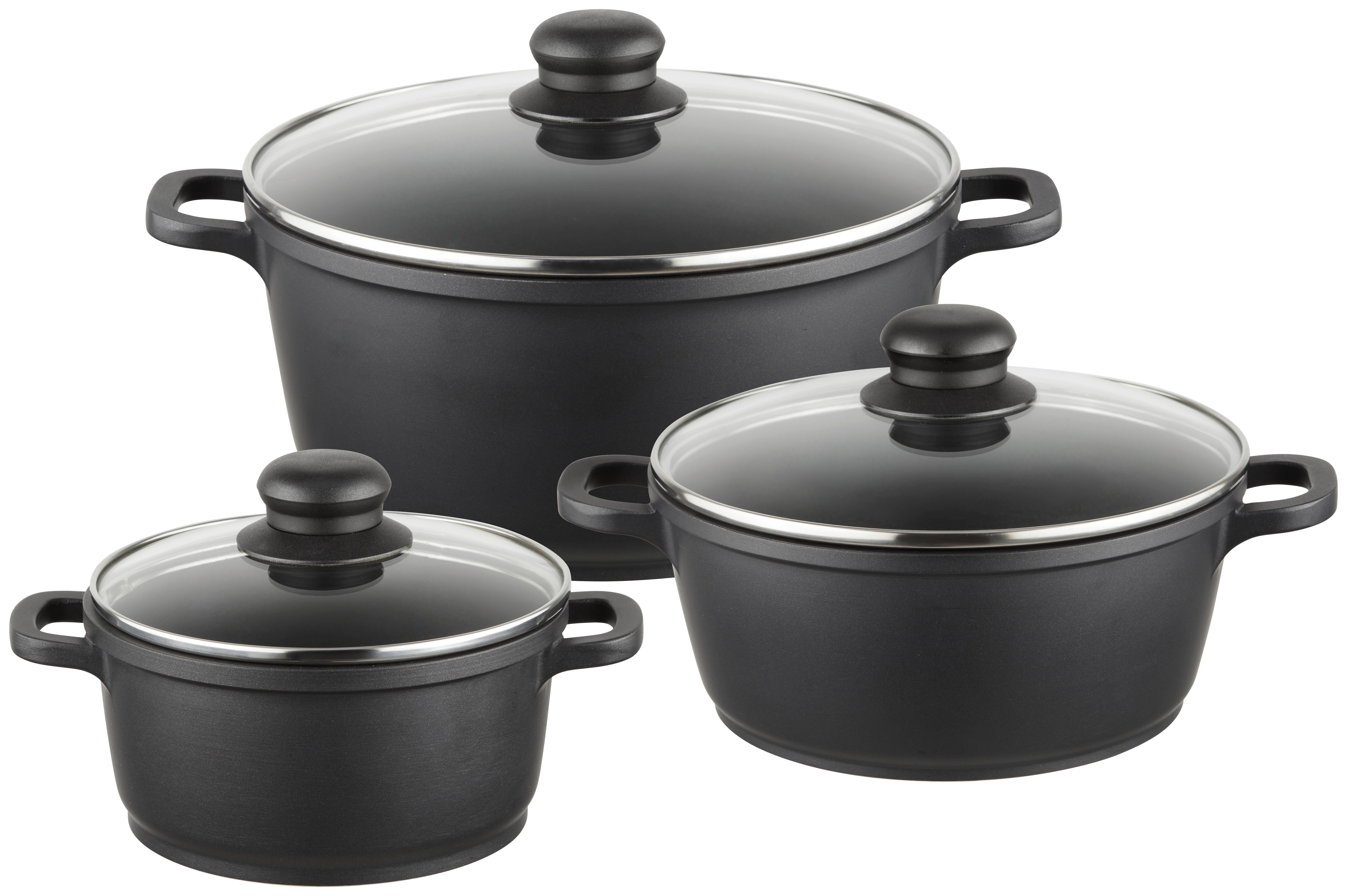 Kochtopfset Finley 6--Teilig. Set aus Aluminium