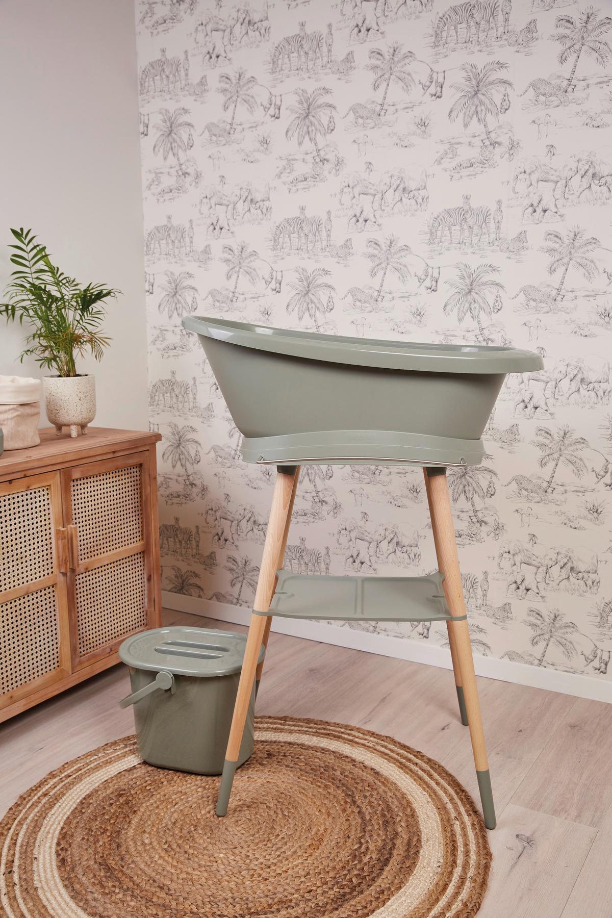 Babybadeset 428830 - Grün, Basics, Kunststoff (79.5/40/46cm) - Bebe Jou