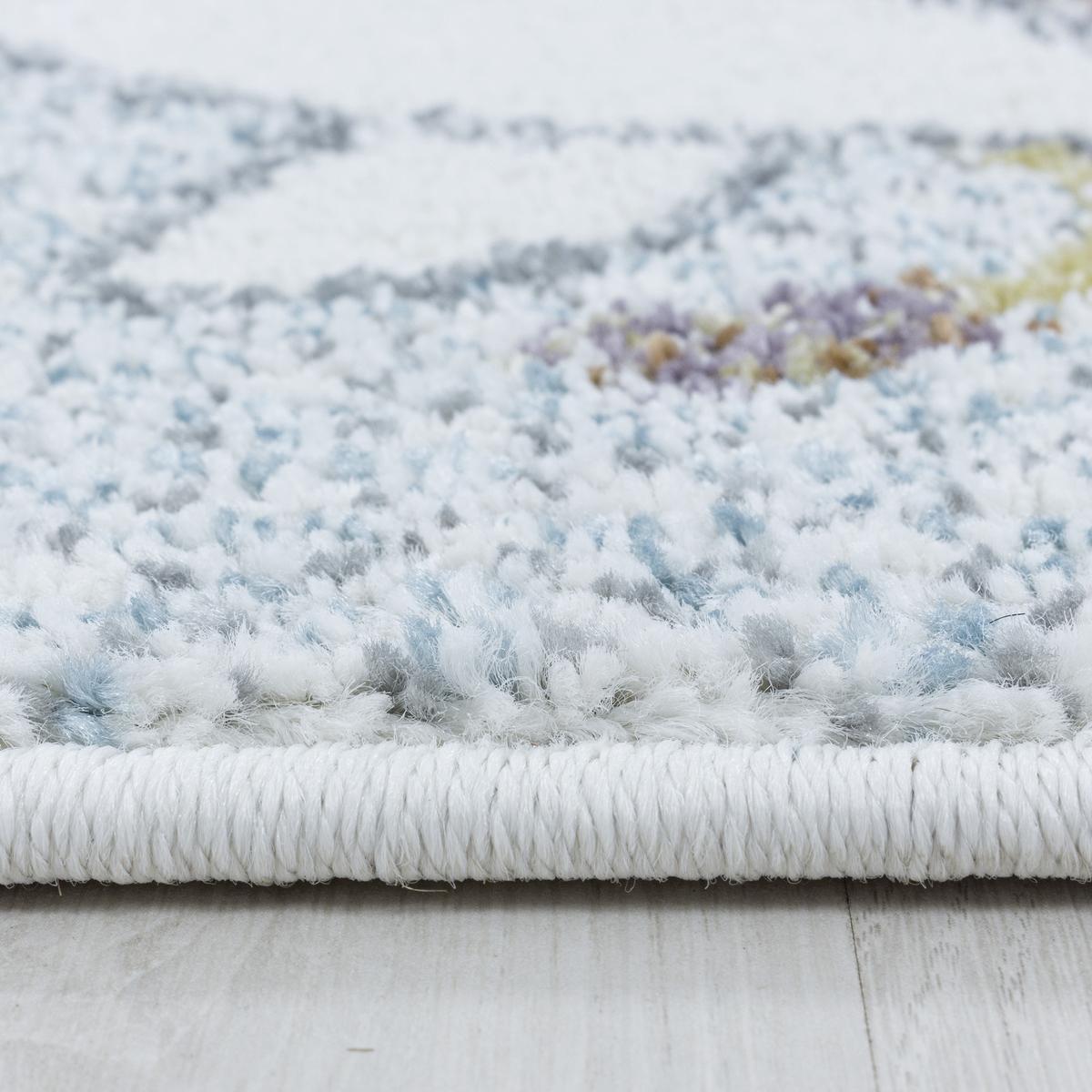 Tkaný koberec 80x150cm, modrá - modrá, Trend, textil (80/150cm)