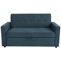 Třímístná pohovka HAZE, petrolejová - petrolej, Trend, textil (162/90/89cm)