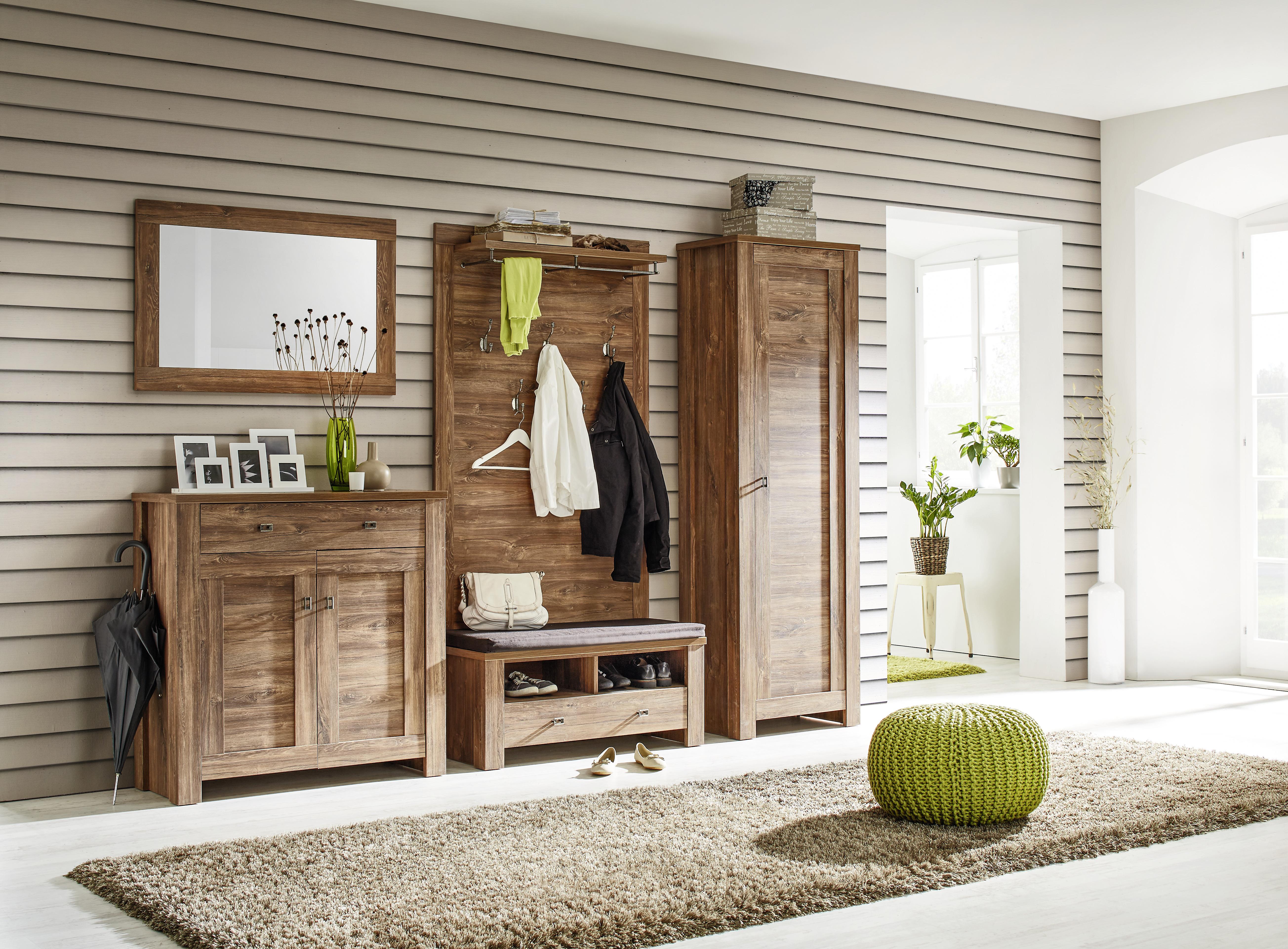 Predsieňová Skriňa Brüssel - niklová, Štýlový, kov/kompozitné drevo (65/200/40cm) - Modern Living