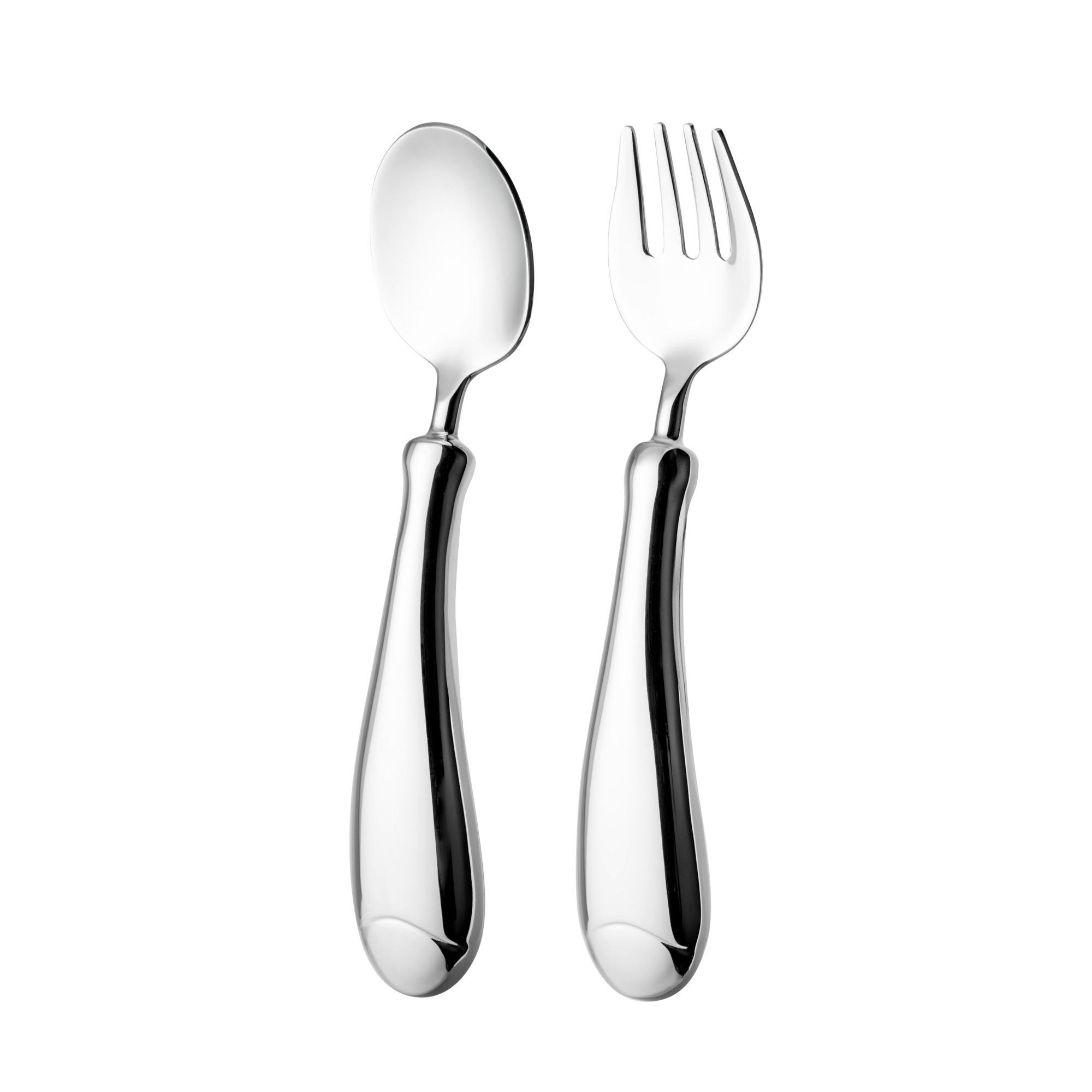 KINDERBESTECK TINY - Silberfarben, Basics, Metall (21/16/3cm) - Berndorf