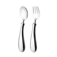 KINDERBESTECK TINY - Silberfarben, Basics, Metall (21/16/3cm) - Berndorf