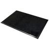 Lábtörlő Kb. 60/80cm - fekete, Basics, textil (60/80cm)