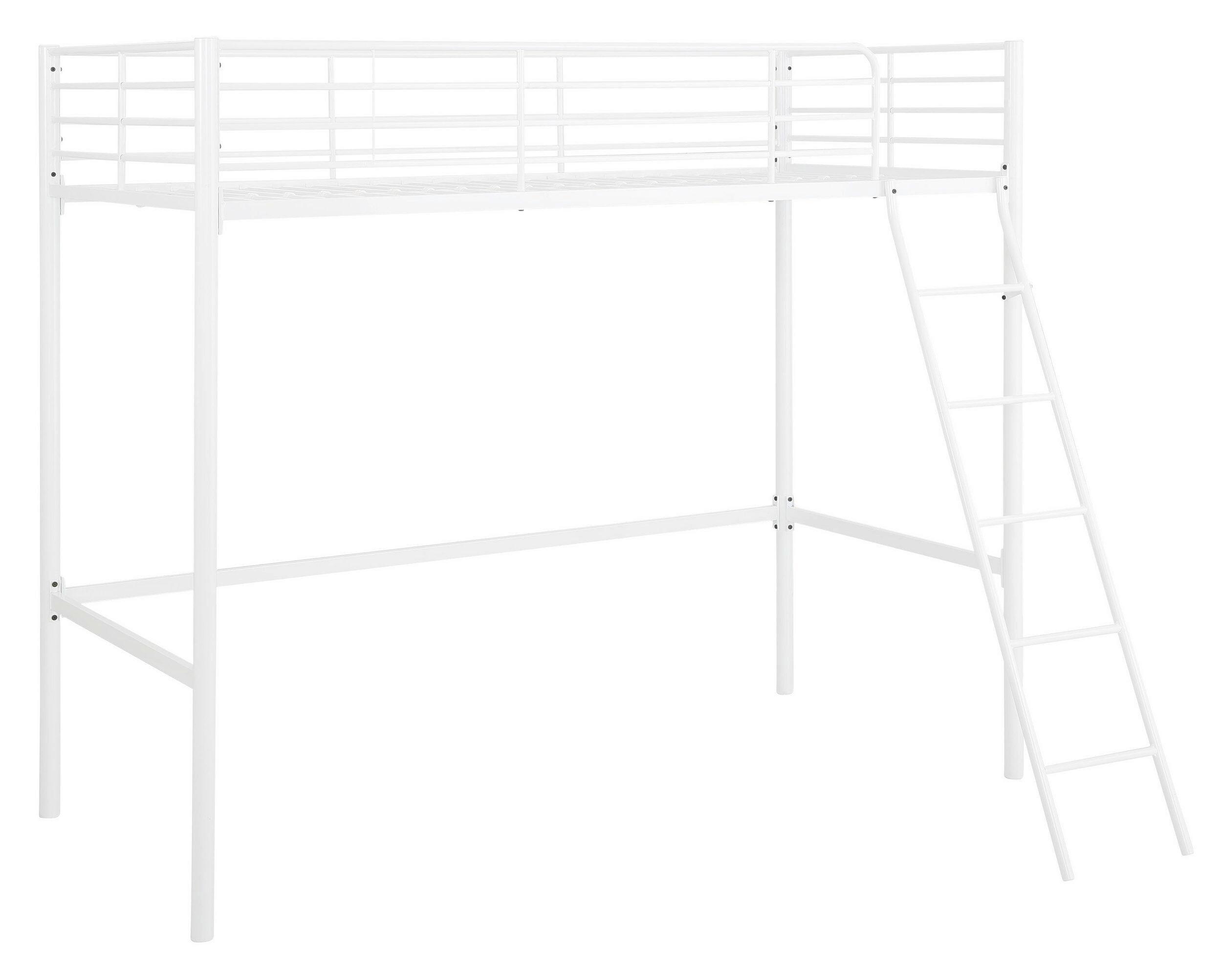 HOCHBETT Clove Weiß 90x200cm - Weiß, Design, Metall (90/200cm) - MID.YOU