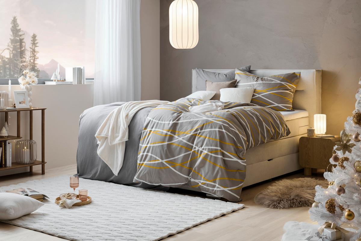 ZÁVESNÉ SVIETIDLO STOIU - biela, Modern, kov/textil (25/120cm) - Mömax