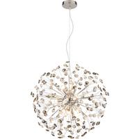 Led-deckenleuchte Ceylin - Klar/Chromfarben, Basics, Glas/Metall (60/150cm)