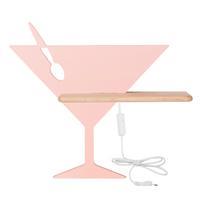 LED-WANDLEUCHTE 21-03546 PICCOLO - Pink, Basics, Holz/Holzwerkstoff (37.5/12/33cm)
