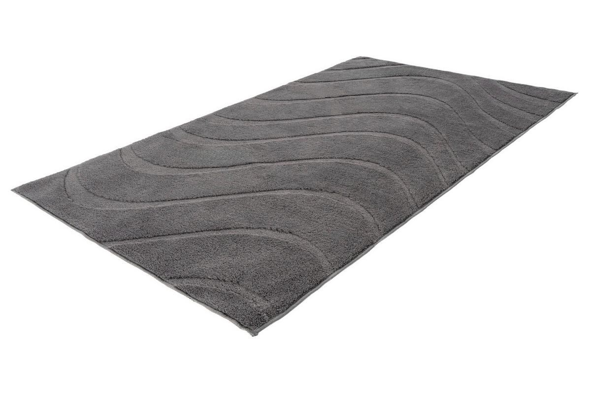 Badematte Ocean Touch Grau - Basics (40/60cm) - Kayoom