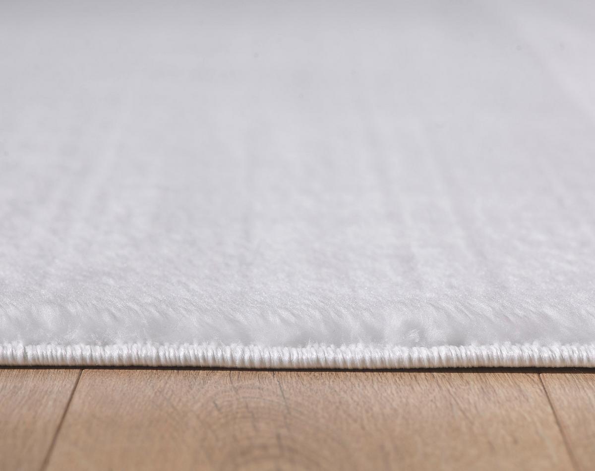 Hochflorteppich Catwalk - Creme, Basics, Textil (80/150cm) - Novel