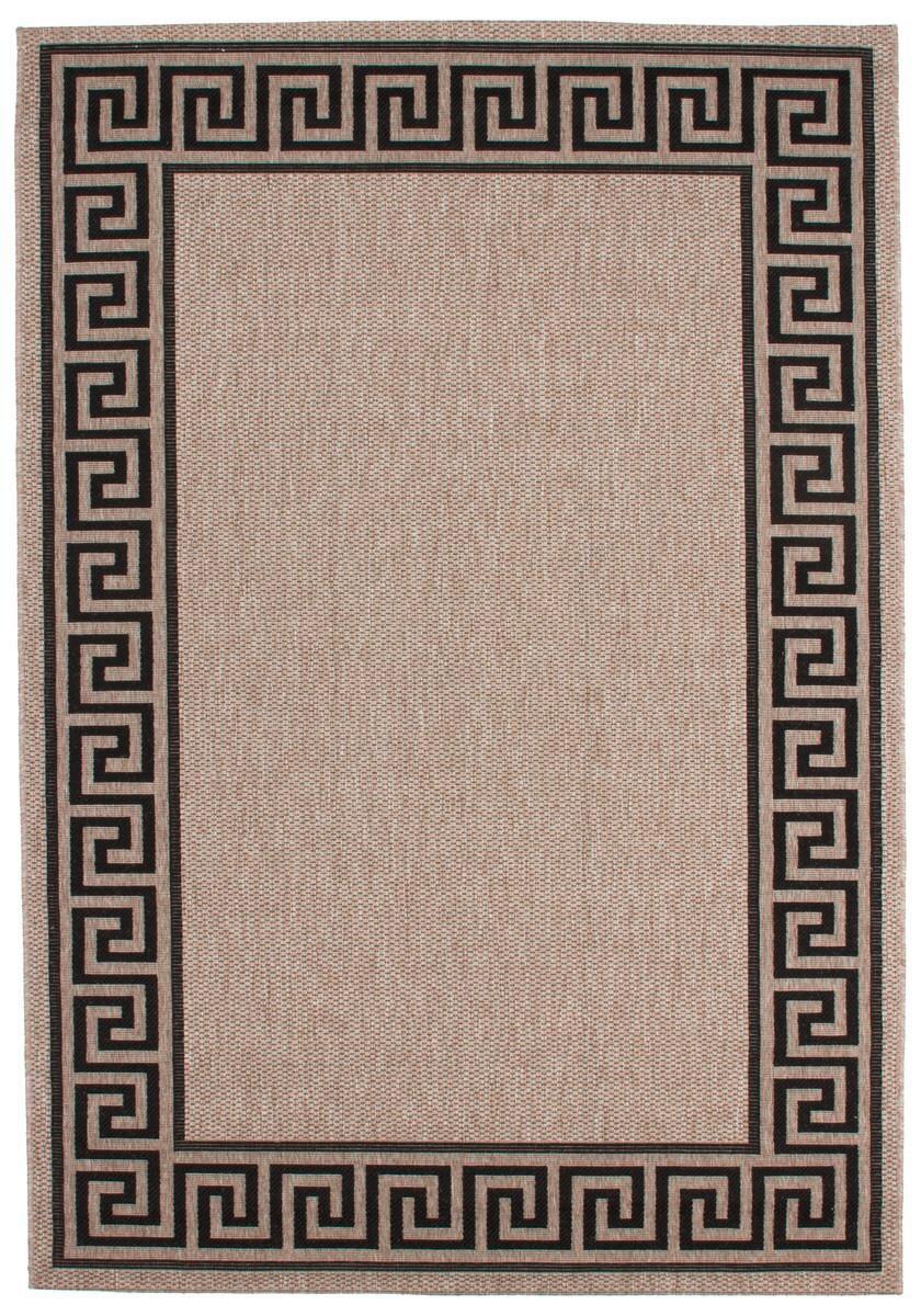 Teppich Sweden Malmö Silber Multicolor, 200x290 cm - Creme/Schwarz, KONVENTIONELL, Textil (200/290cm)