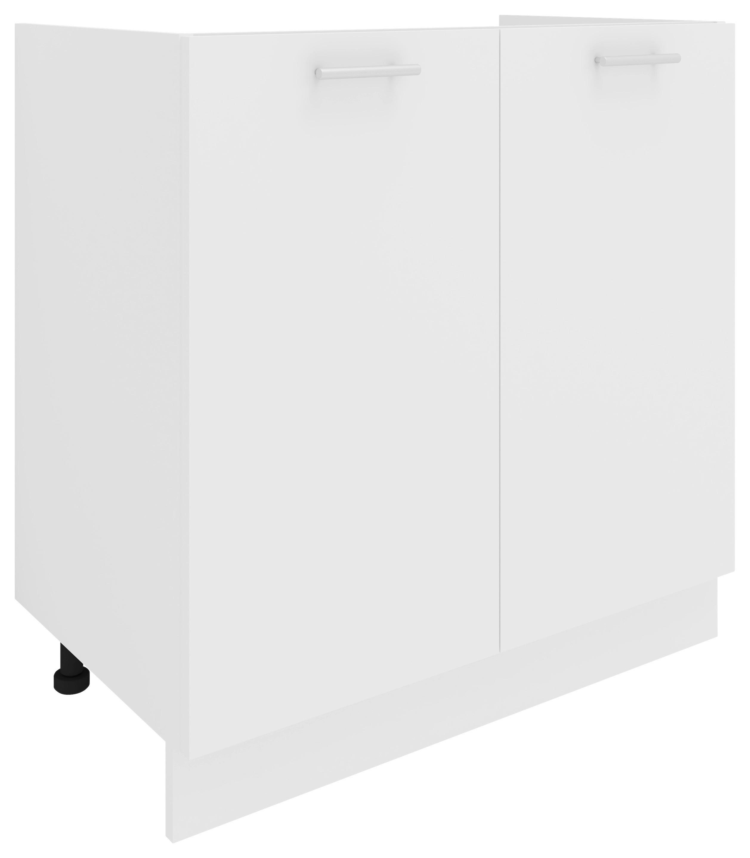 Waschbeckenunterschrank Esilo B: 80 Cm Weiß