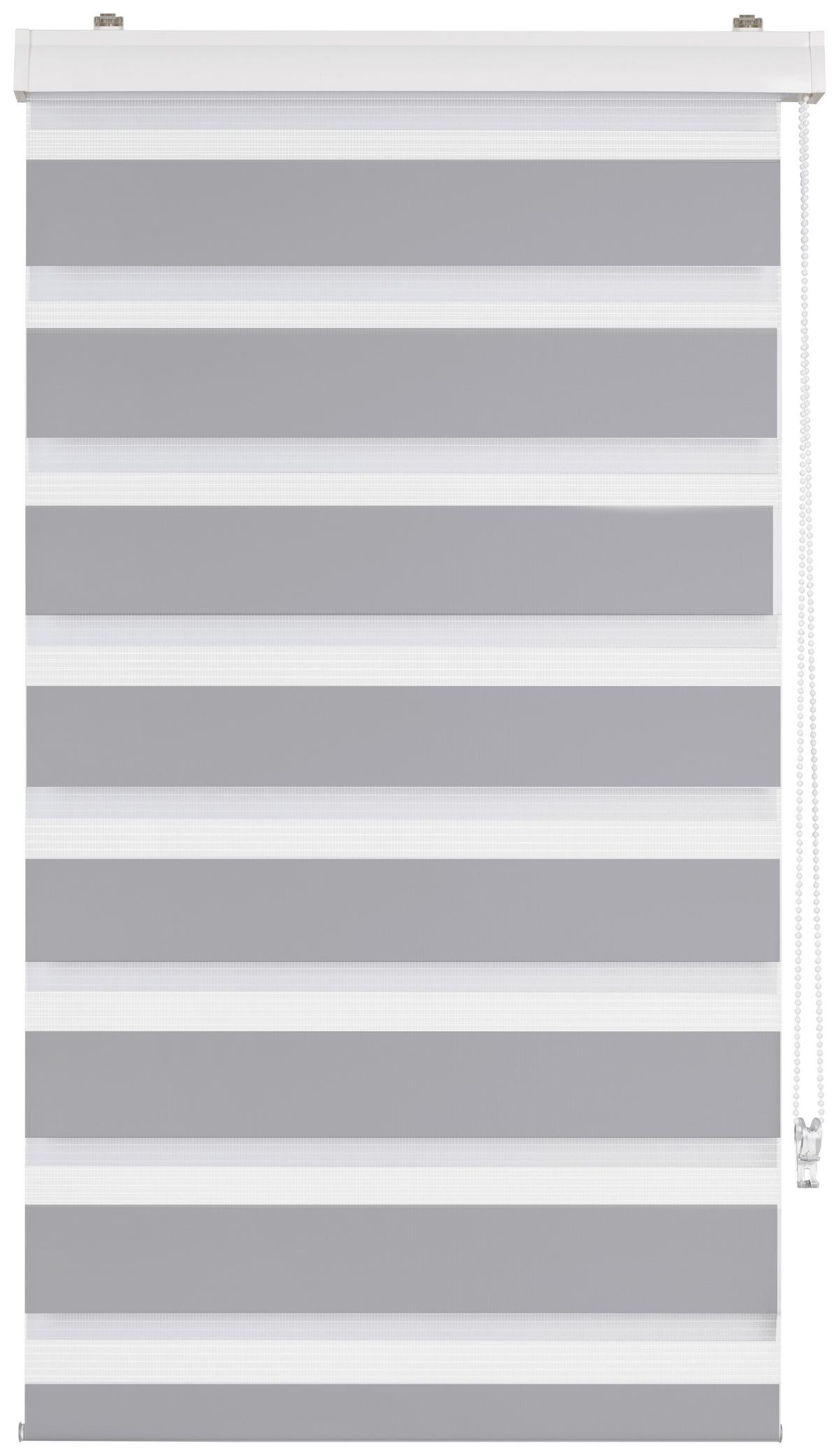 DUÁLNÍ ROLETA THOMAS - šedá, textil/plast (80/160cm) - Premium Living
