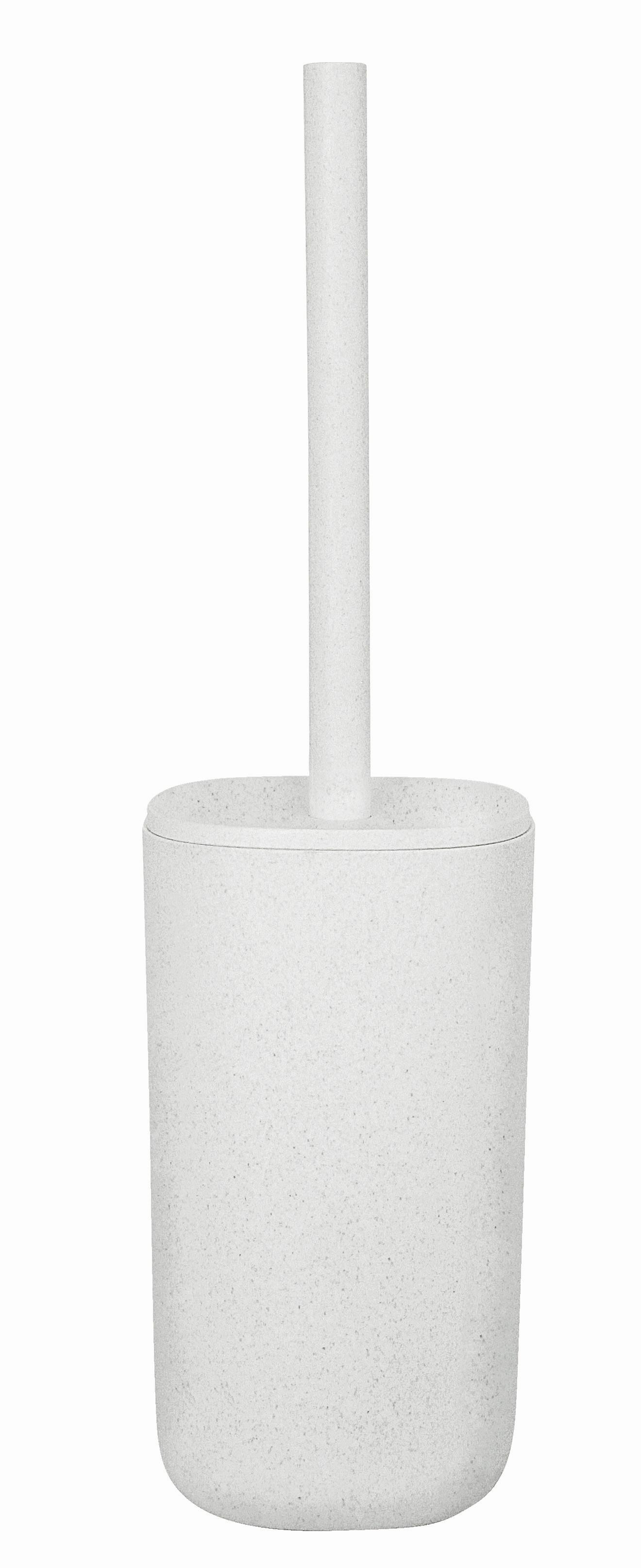 Wc-bürstenhalter Belgrano Stehend Kuntstoff - Creme, Basics, Naturmaterialien/Kunststoff (9,5/35cm) - Kleine Wolke