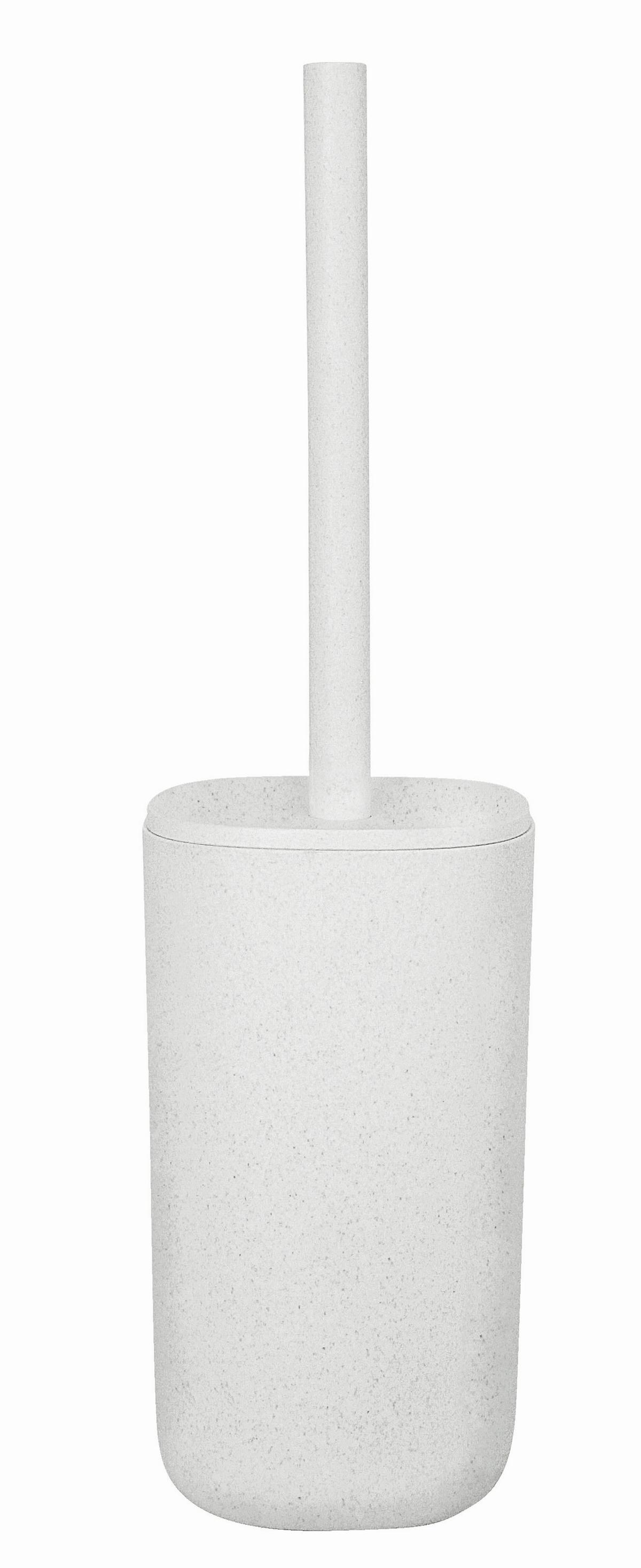 WC-Bürstenhalter Belgrano Stehend Kuntstoff - Creme, Basics, Naturmaterialien/Kunststoff (9,5/35cm) - Kleine Wolke