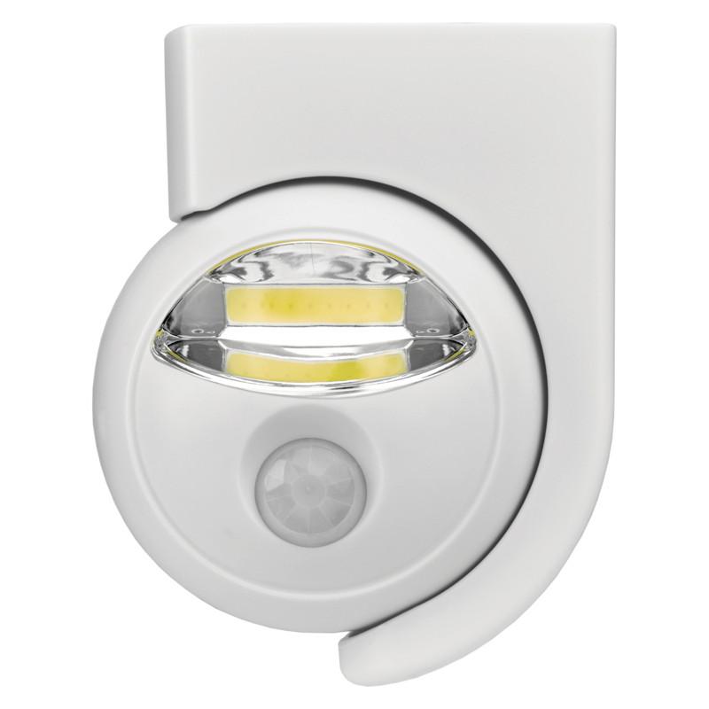 Éjjeli Lámpa Led-Es - fehér, Basics, műanyag (8.5/12/9.5cm)