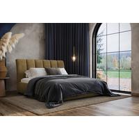 Polsterbett Mit Bettkasten 140x200 Cm Bilbao - Braun, MODERN, Holz/Holzwerkstoff (140/200cm) - MID.YOU