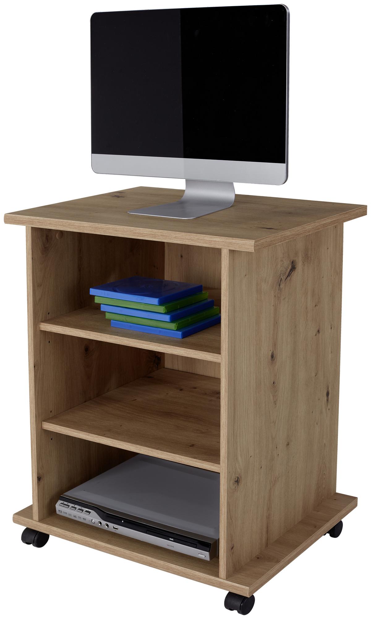 Phonotisch Jürgen  B: 65 Cm Artisan Eiche Dekor - Eichefarben, MODERN, Holzwerkstoff (65/76/40cm)