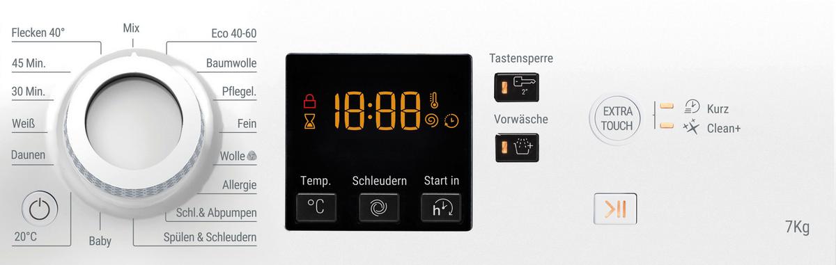 Waschmaschine Bw 719 B - Weiß, Trend (59,5/85/54cm) - Bauknecht