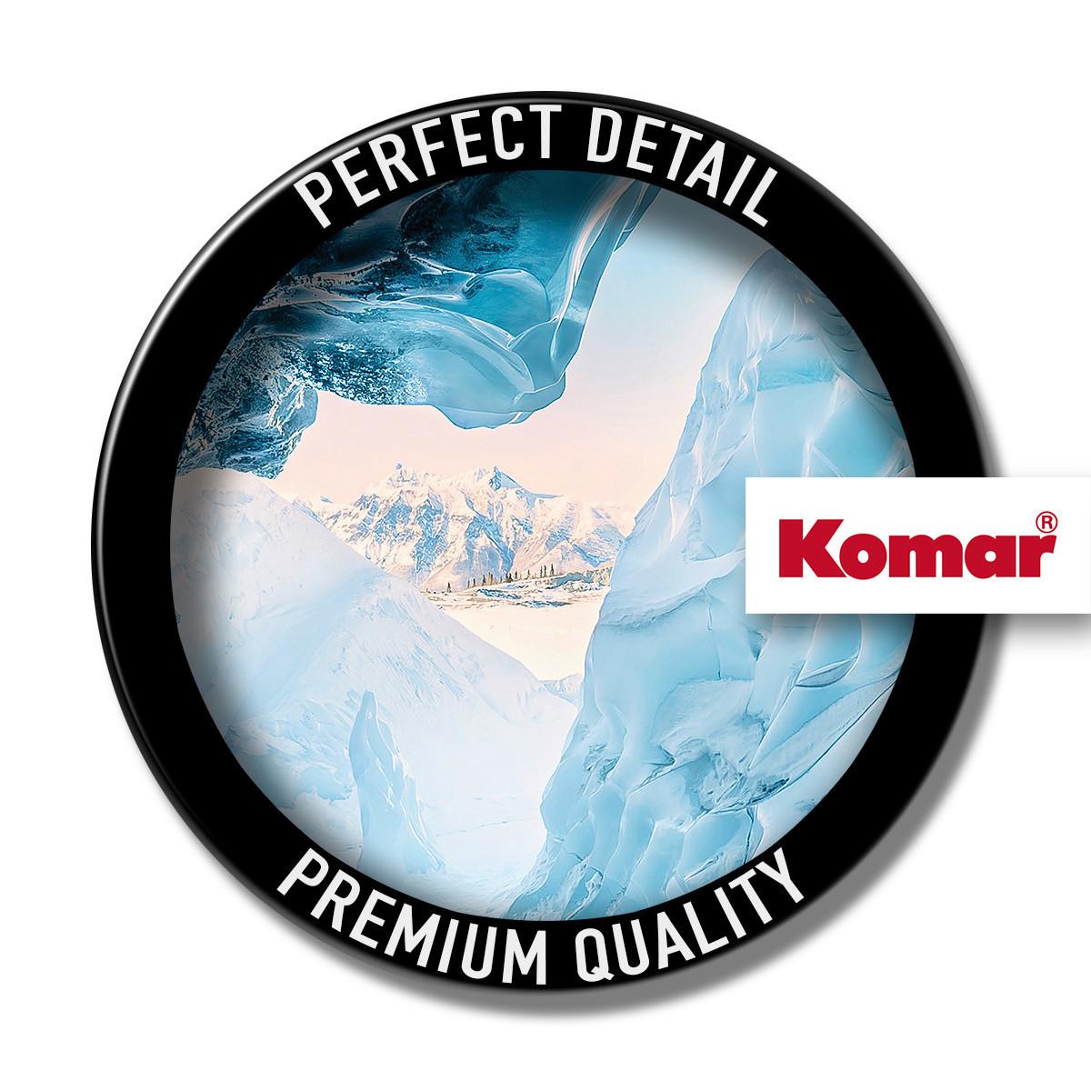 Fototapete The Eye Of The Glacier - Blau, Trend, Textil (450/280cm)