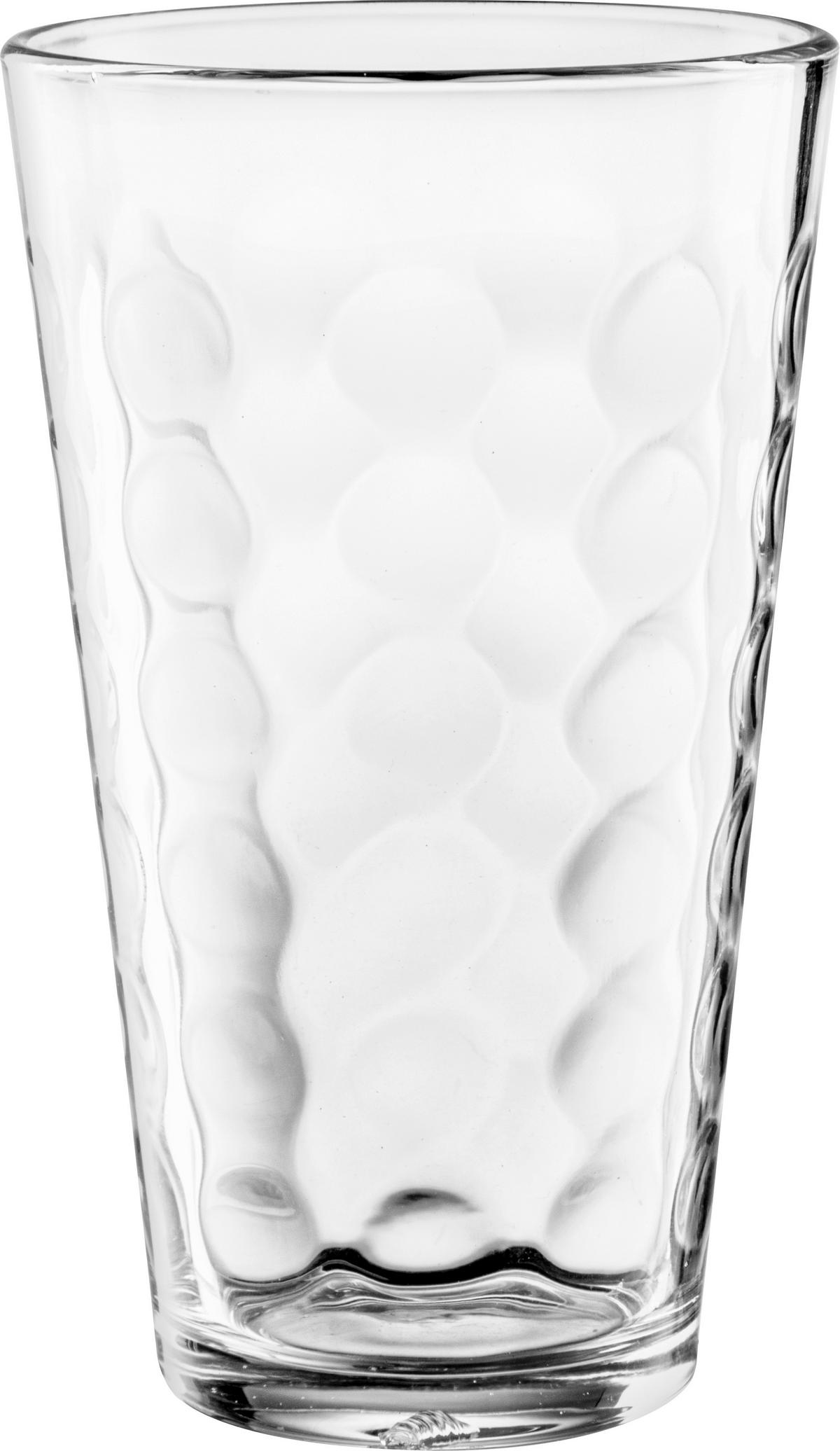 SADA POHÁROV DOTS -TOP- - číra, Konventionell, sklo (6/14,7/8,7cm) - Mömax