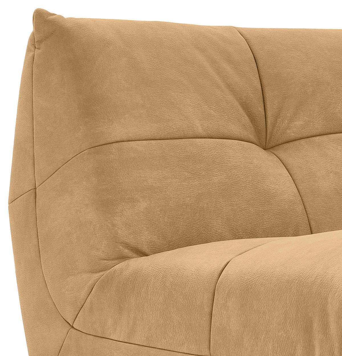 Sofaelement Giselle C-modul Hellbraun B: 105 Cm - Hellbraun, Trend, Textil (105/80/105cm) - Livetastic