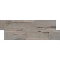 Wandverkleidung Driftwood Hevea Molucca Sea - Grau, Basics, Holz (56/20/2cm)