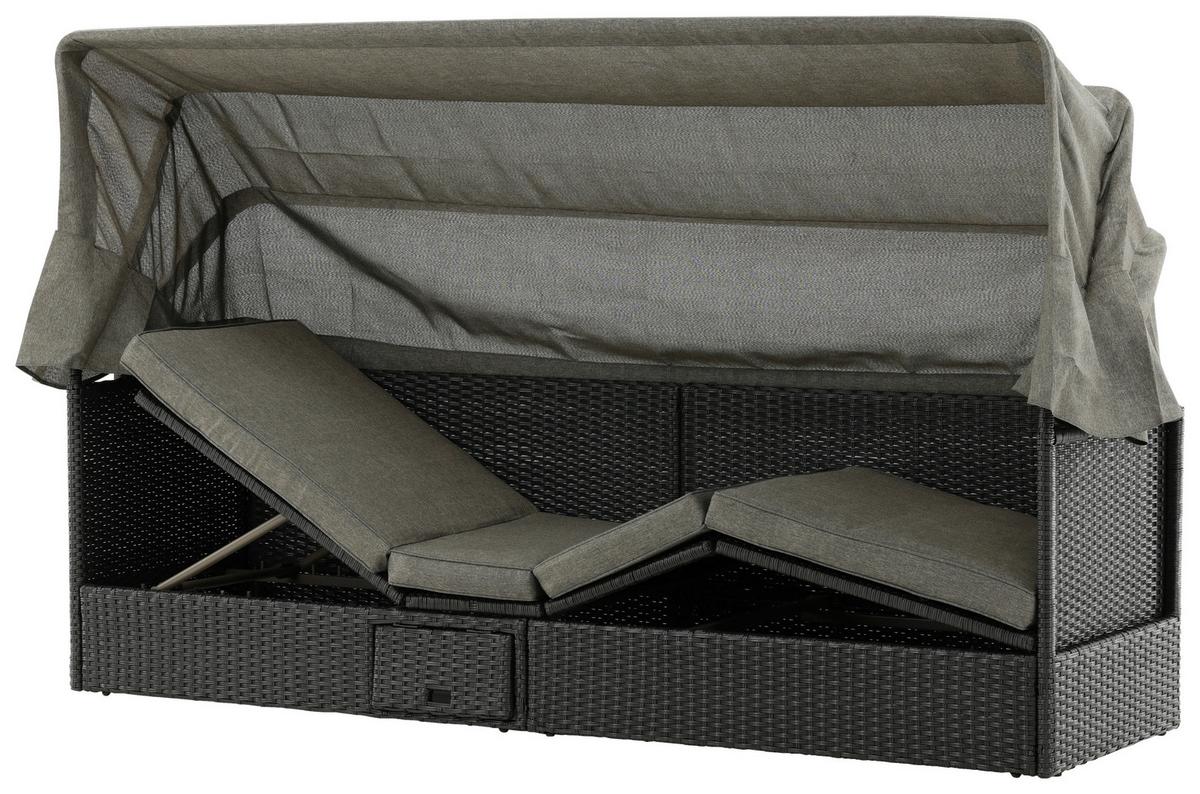 Sonnenliege Nopy - KONVENTIONELL (200/135/60cm) - Gardenson