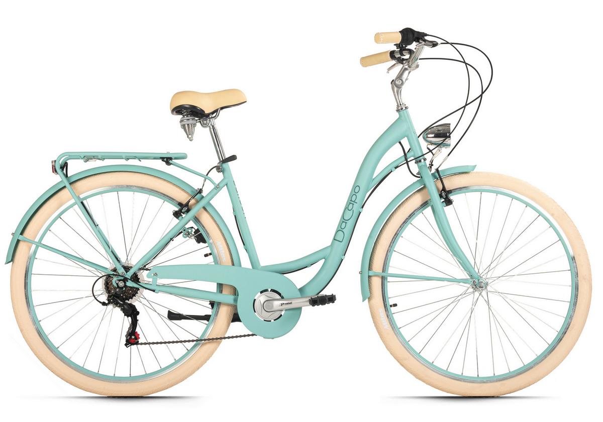 Citybike 172c Balloon Türkis - Türkis, LIFESTYLE, Metall (25/140/60cm)