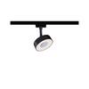 Schienensystem-Strahler 95589 Urail Spot Circle - Schwarz, Basics, Kunststoff/Metall (10/13,5cm) - Paulmann