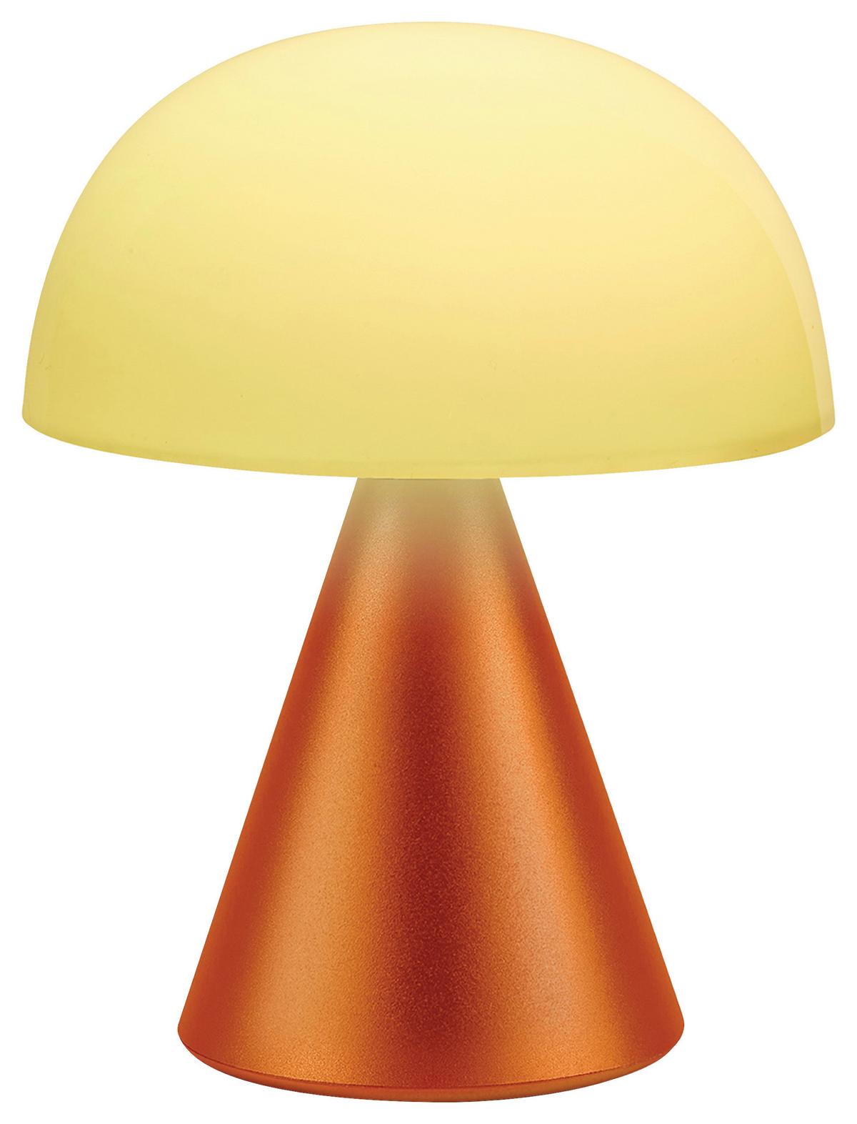 Akku-tischleuchte Lexon Mina L - Orange, Design, Kunststoff/Metall (14/17/14cm)