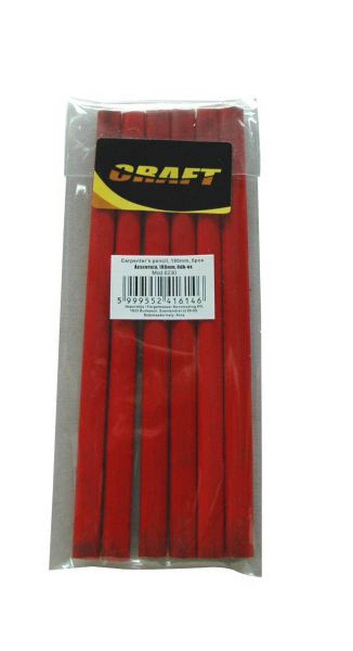 Ácsceruza 6db-Os - Konventionell (17/1/8cm)