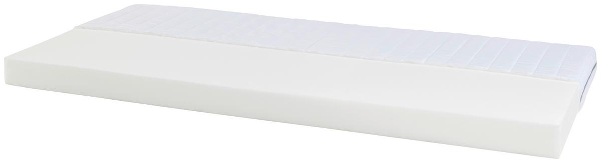 Rollmatratze Basic 90x200 cm H2 H: 12 cm - Weiß, Textil (90/200cm) - Primatex