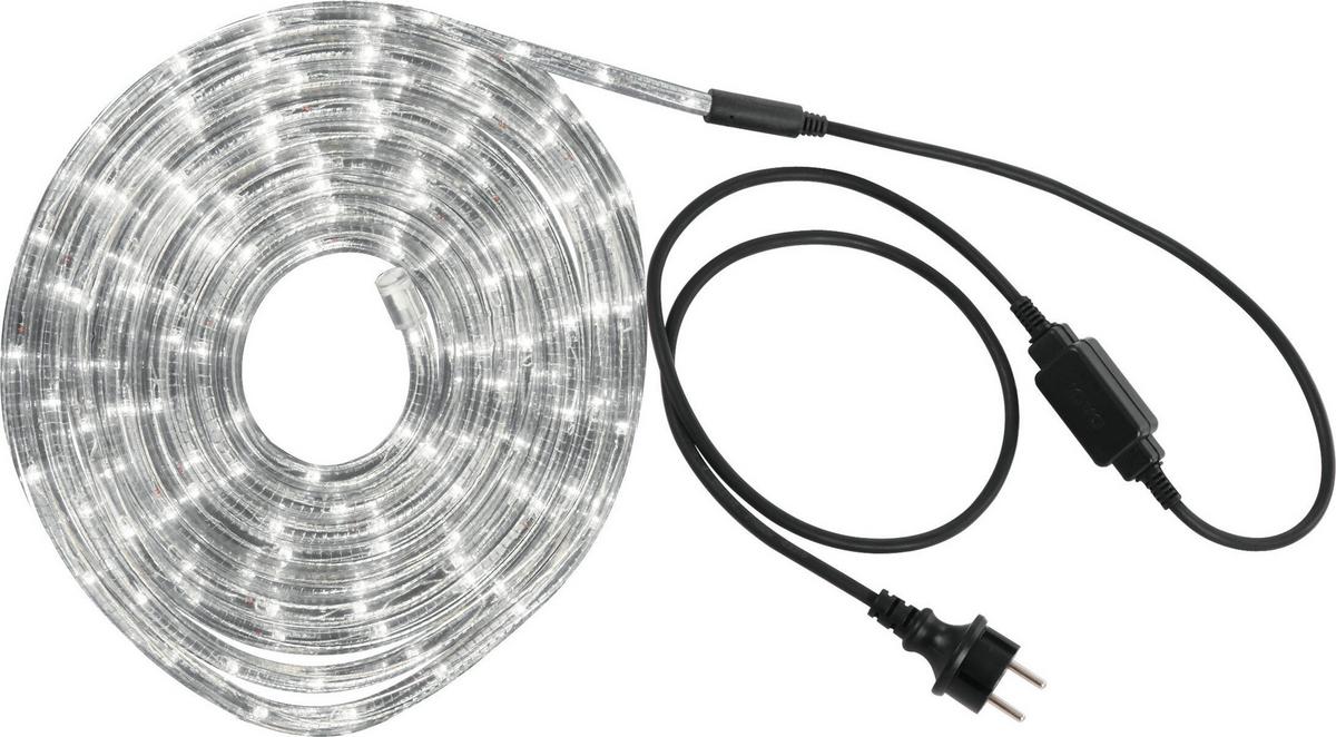 Led-lichterschlauch 900 Cm Outdoor - Transparent, Basics, Kunststoff (1/900cm) - Globo
