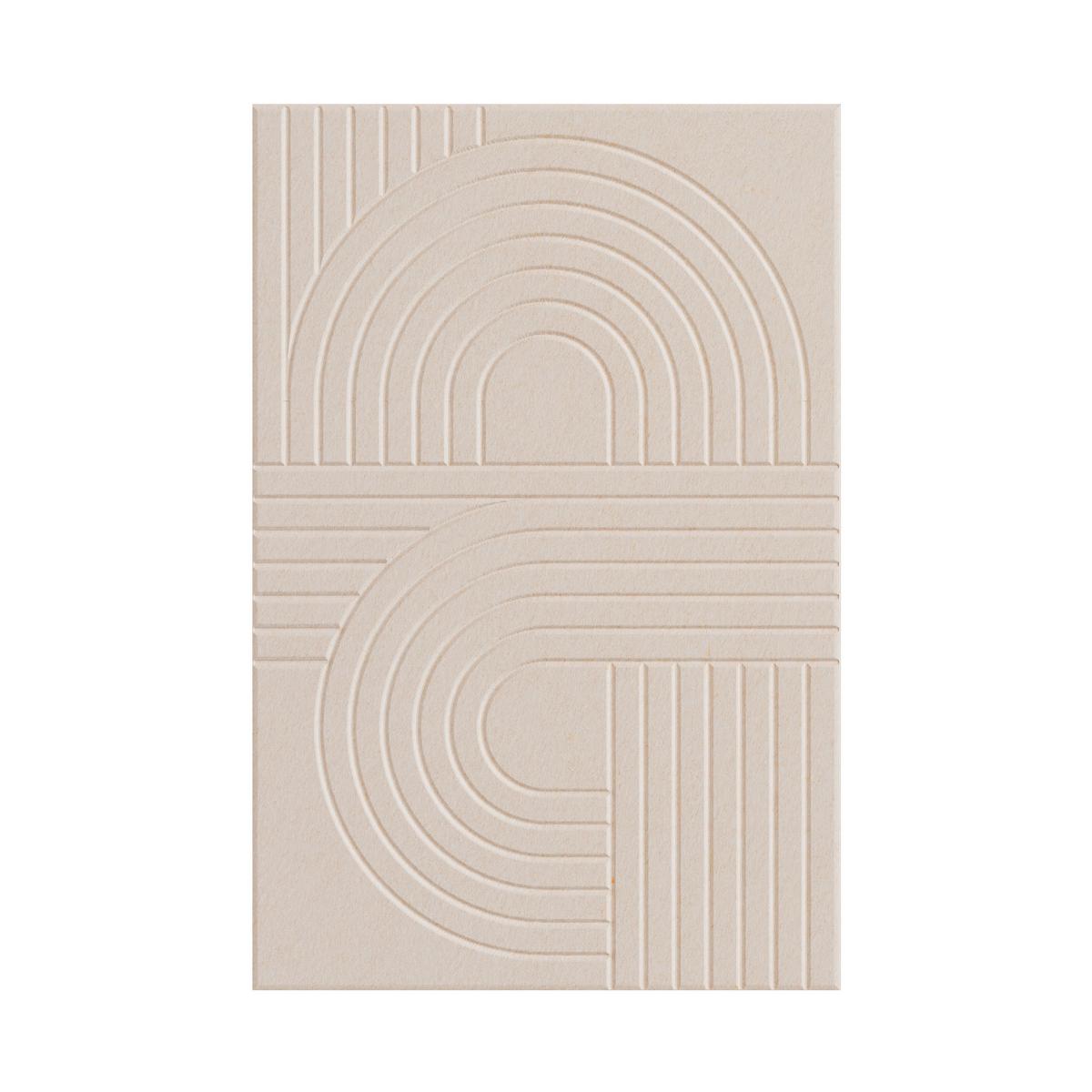 Akustický panel MILLA - béžová, textil (60/90cm) - Mömax