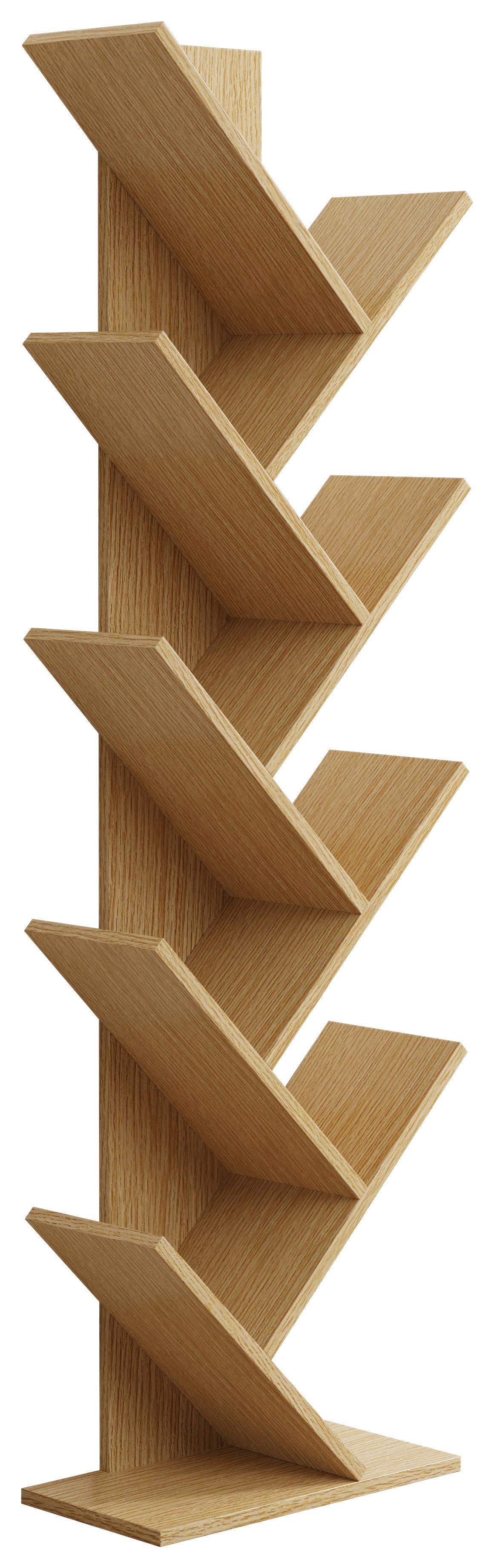 Regal Nulis Honigeiche Dekor B: 40cm - Honigeiche, Design, Holzwerkstoff (40/140/20cm) - MID.YOU