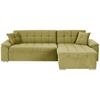 Ecksofa Bali Senfgelb, 208x120cm - Senfgelb, Trend, Textil (257/167cm) - Livetastic