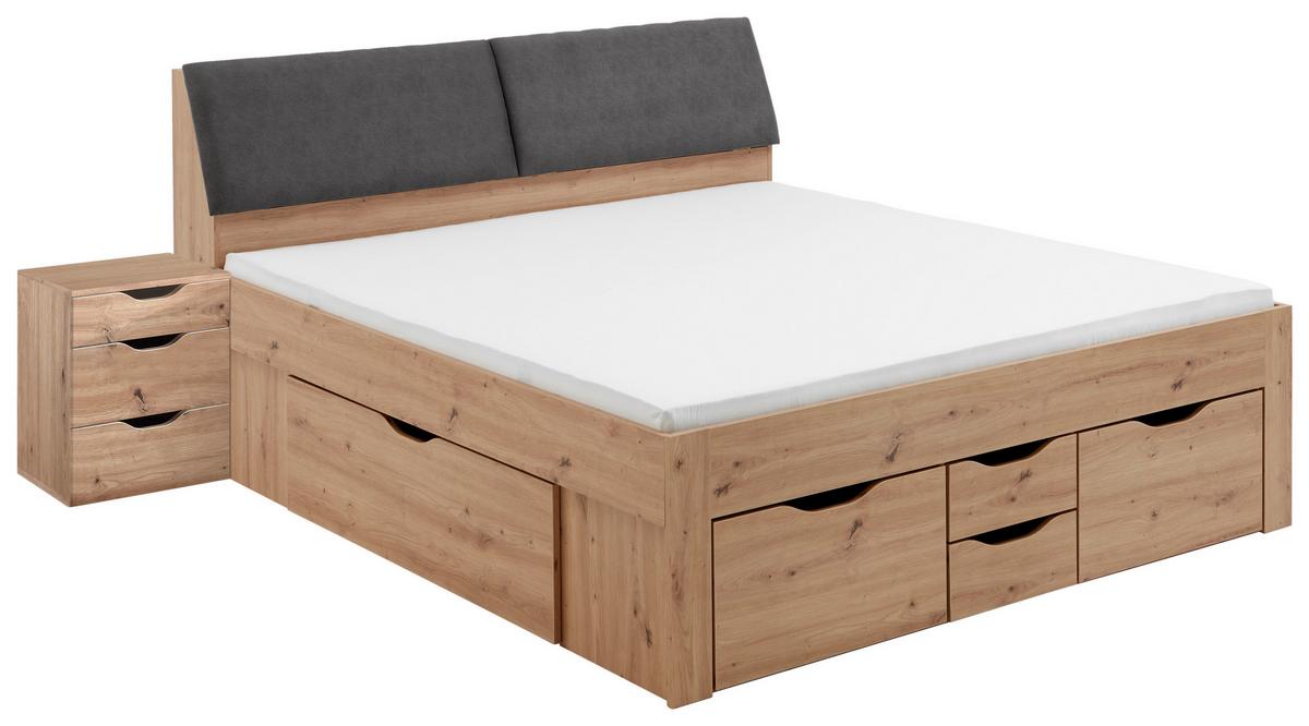 Lit adulte 140x190 cm MAXIM - Conforama