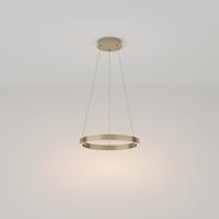 Pendelleuchte Rim - Messingfarben, Trend, Metall (40/3,5cm) - MAYTONI