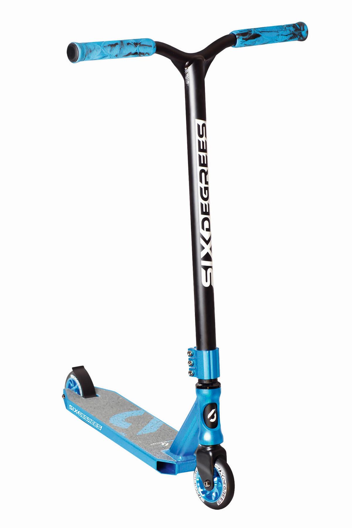 Kinder-scooter Stuntscooter Schwarz/blau - Blau, LIFESTYLE, Metall (91/83/41cm)