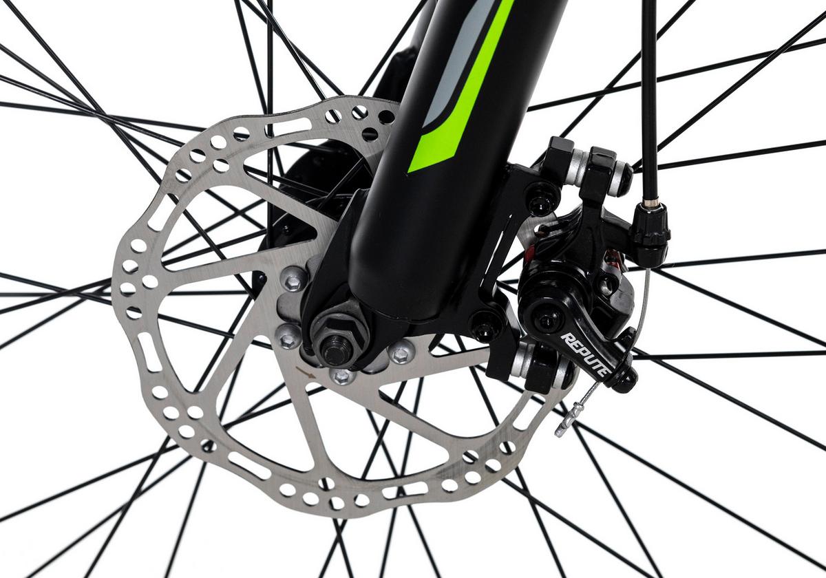 Mountainbike Hardtail 29 Zoll Catappa 21 Gänge - Schwarz/Grün, Basics, Metall (134/20,5/74cm)