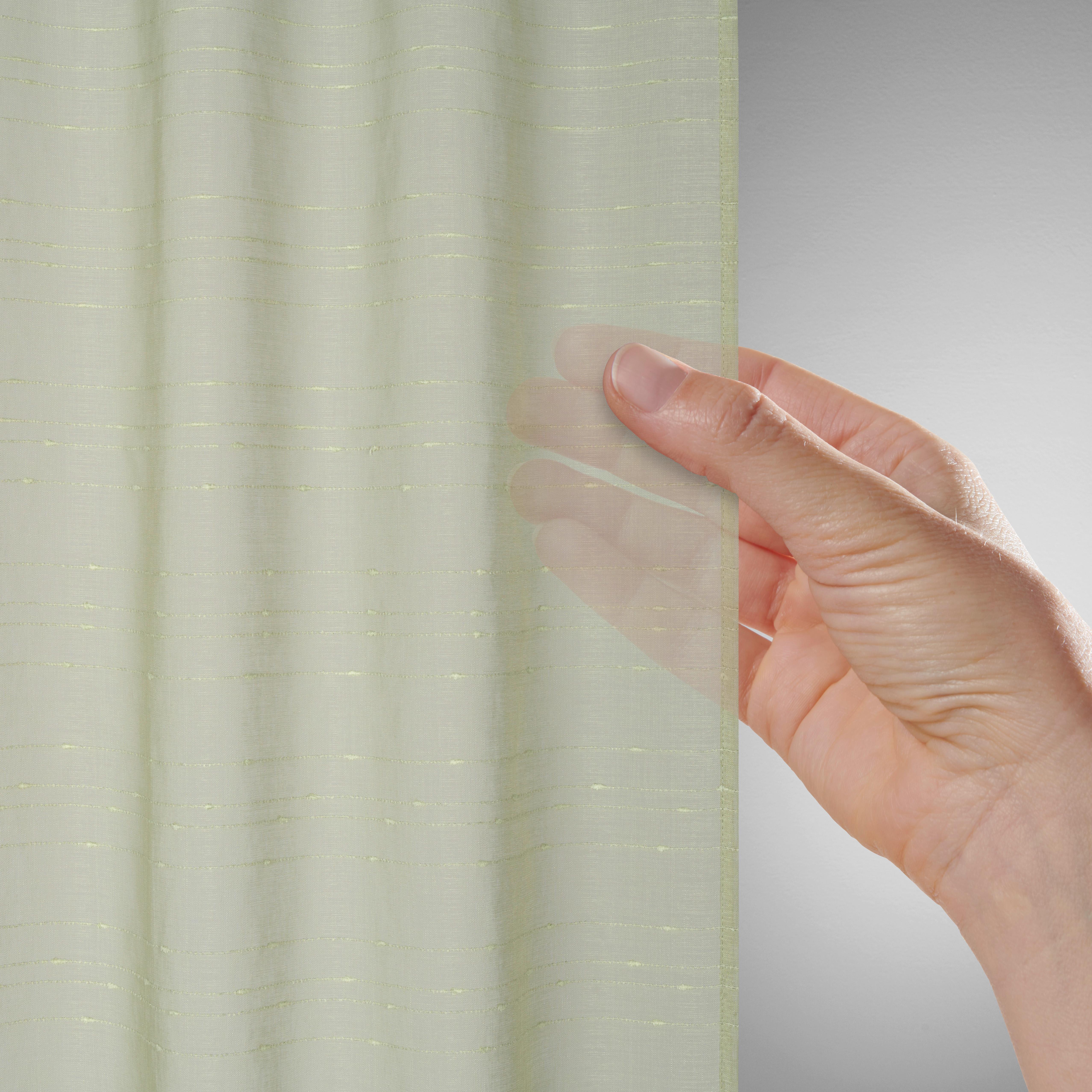 ZÁVES S PÚTKAMI IDA - zelená, Konventionell, textil (135/245cm) - Based