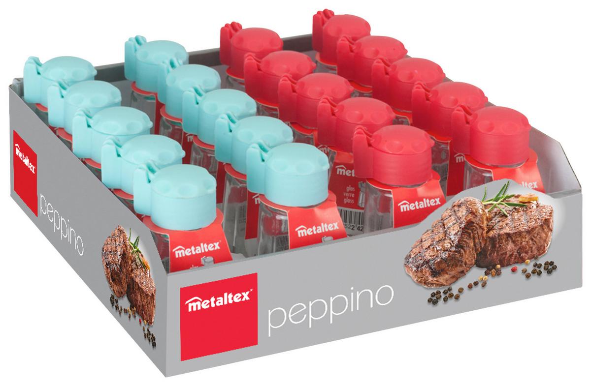 Sószóró Peppino - Basics, műanyag/üveg (4/8/4cm)