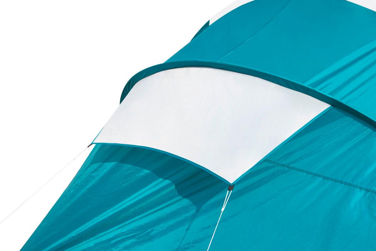 Igluzelt 4 Personen Pavillio 460x230x185 cm Blau - Blau, Basics, Glas/Kunststoff (460/230/185cm) - Bestway
